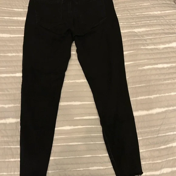 Kut From The Kloth Carlos Skinny Jeans Black Size 8 Ankle - Picture 2 of 3